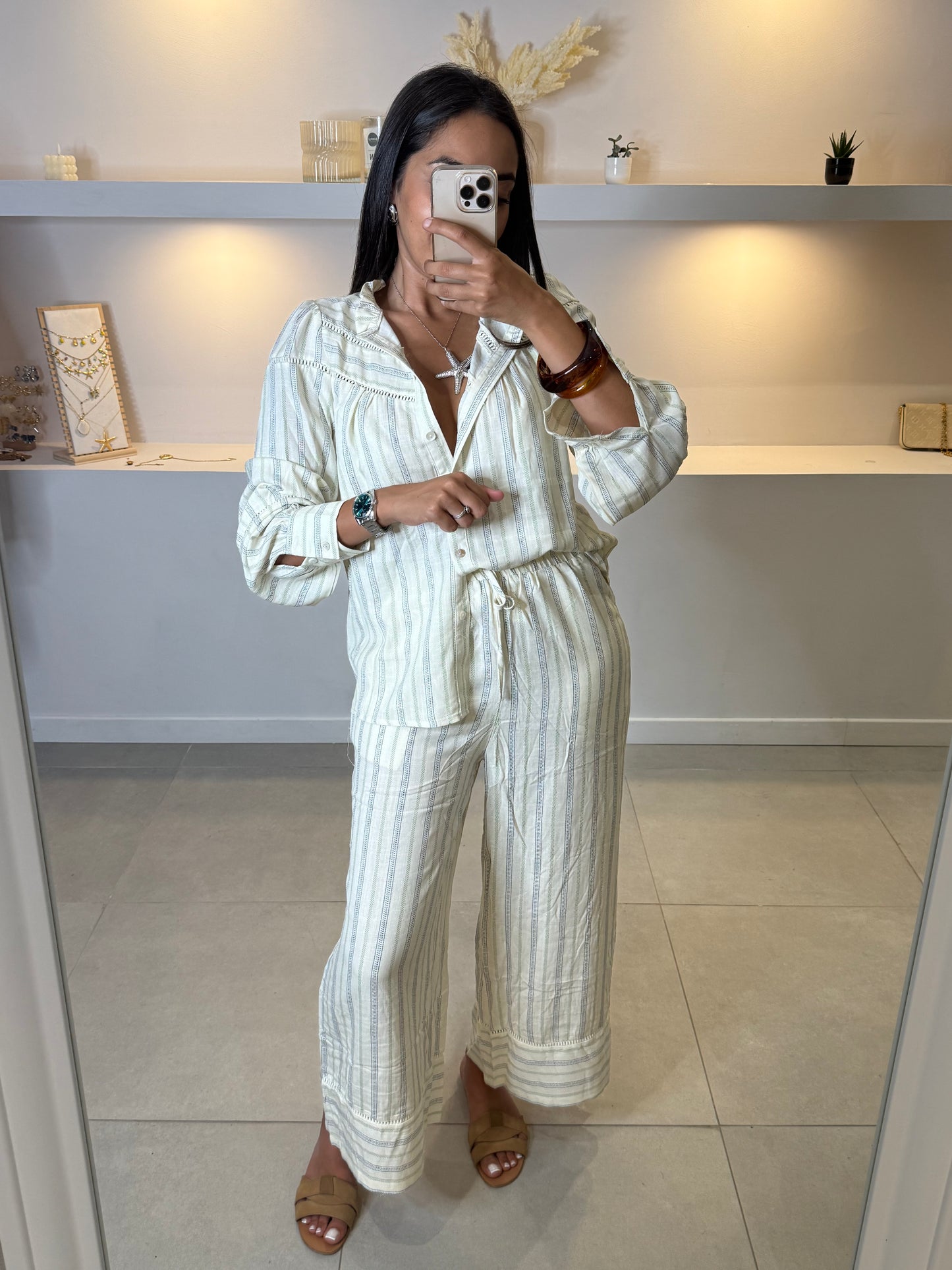 Ensemble col marguerite