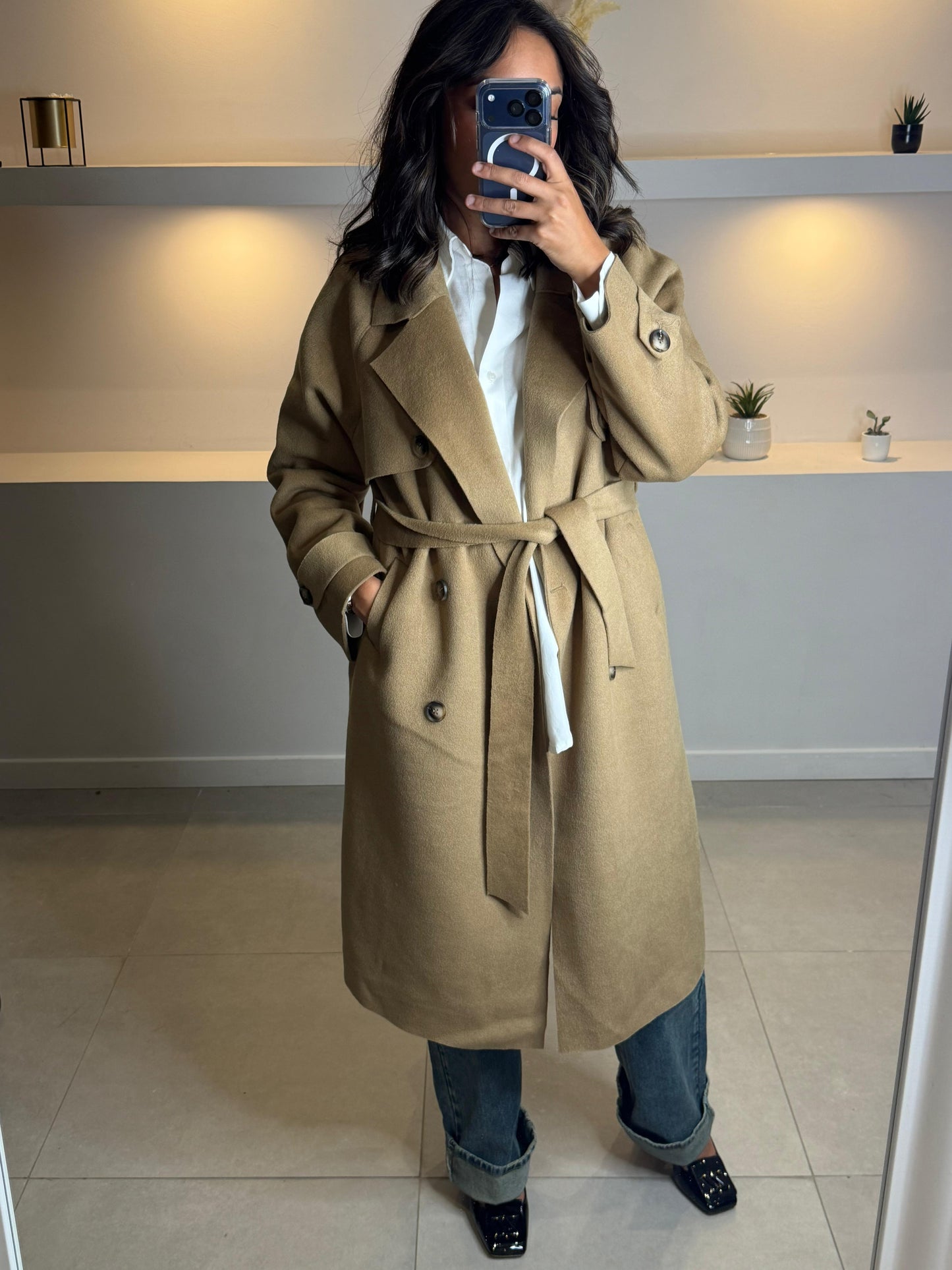 Trench effet Cotton