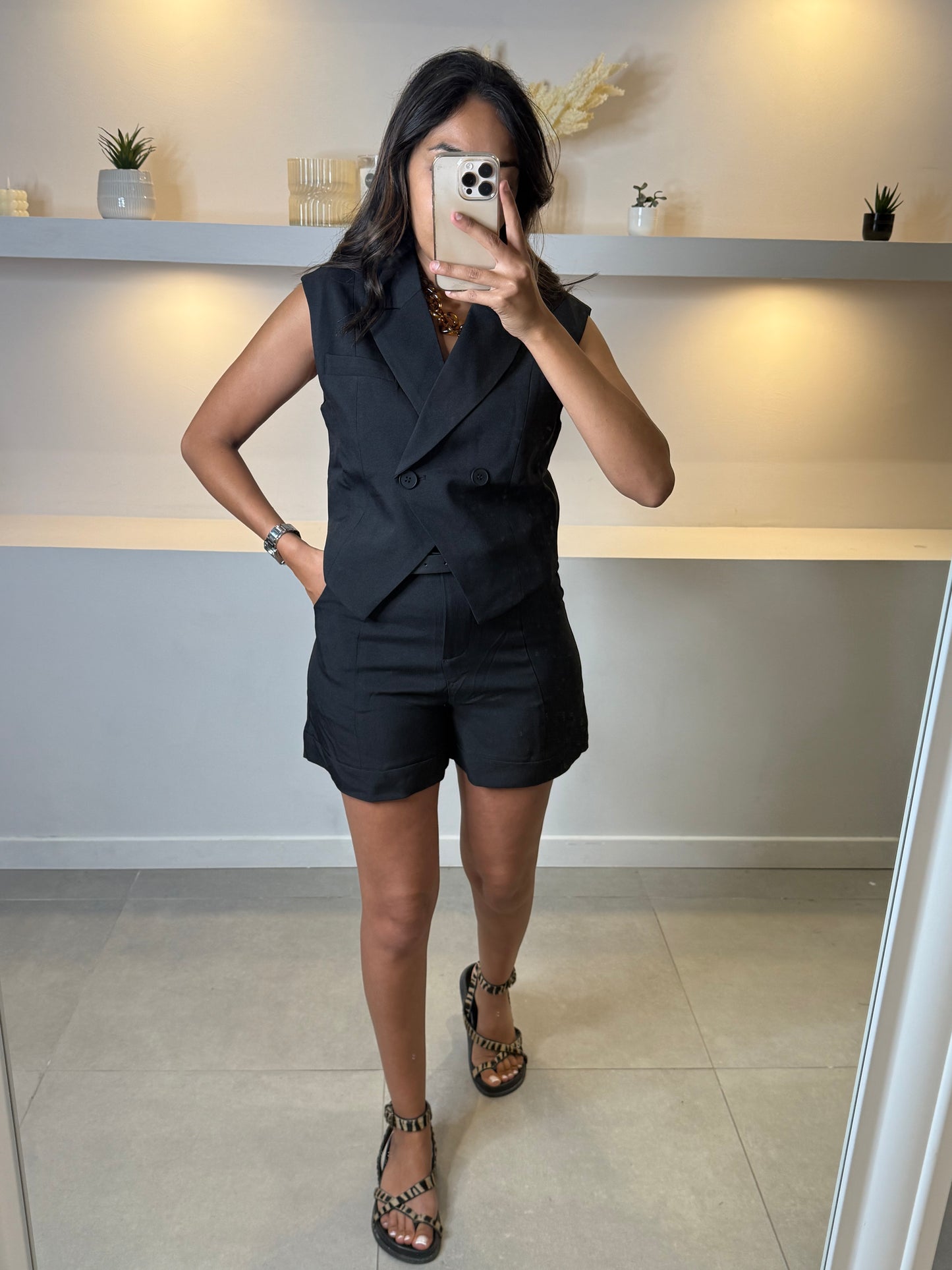 Ensemble blazer deux pièces