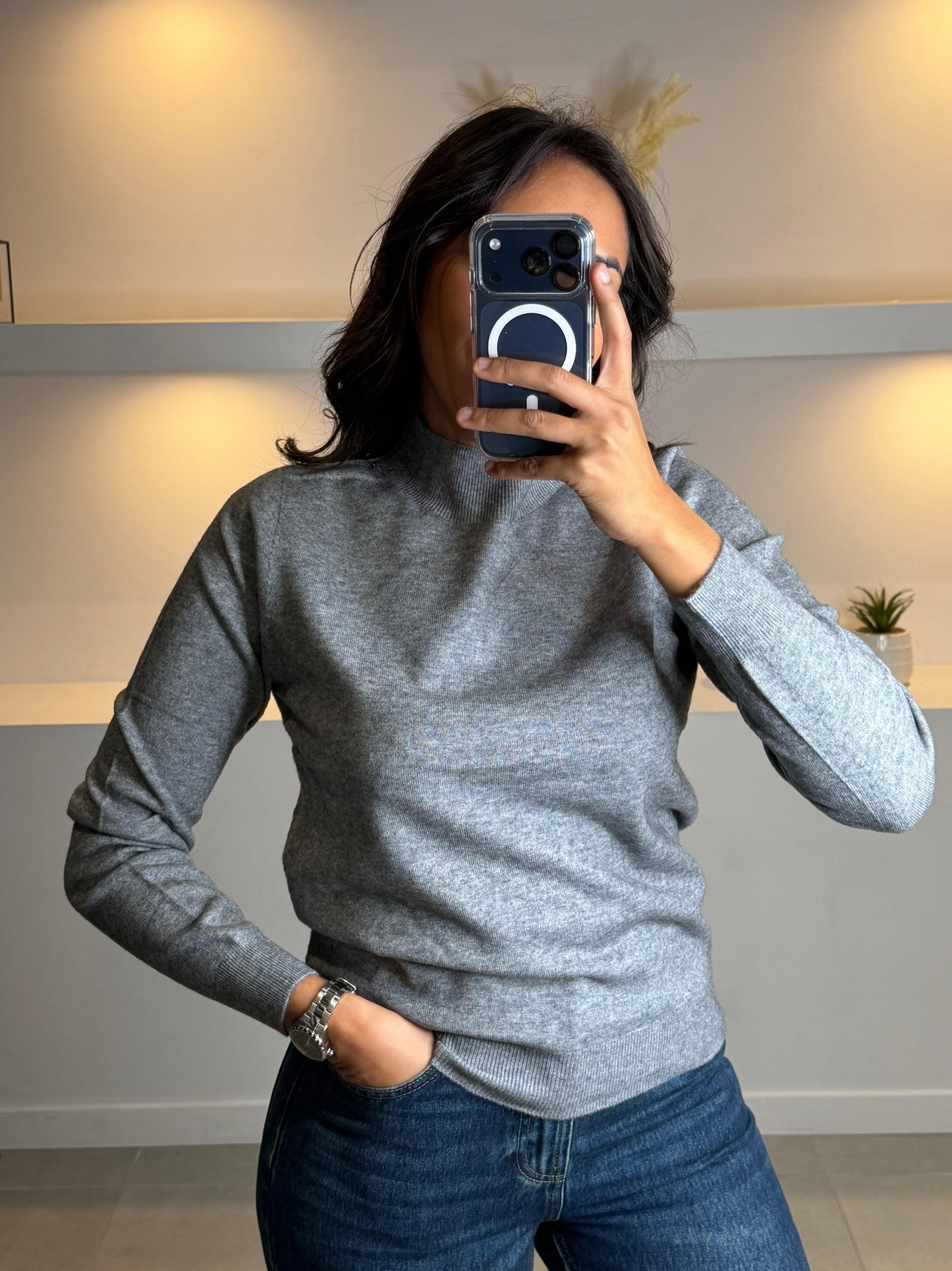 Pull maille fine