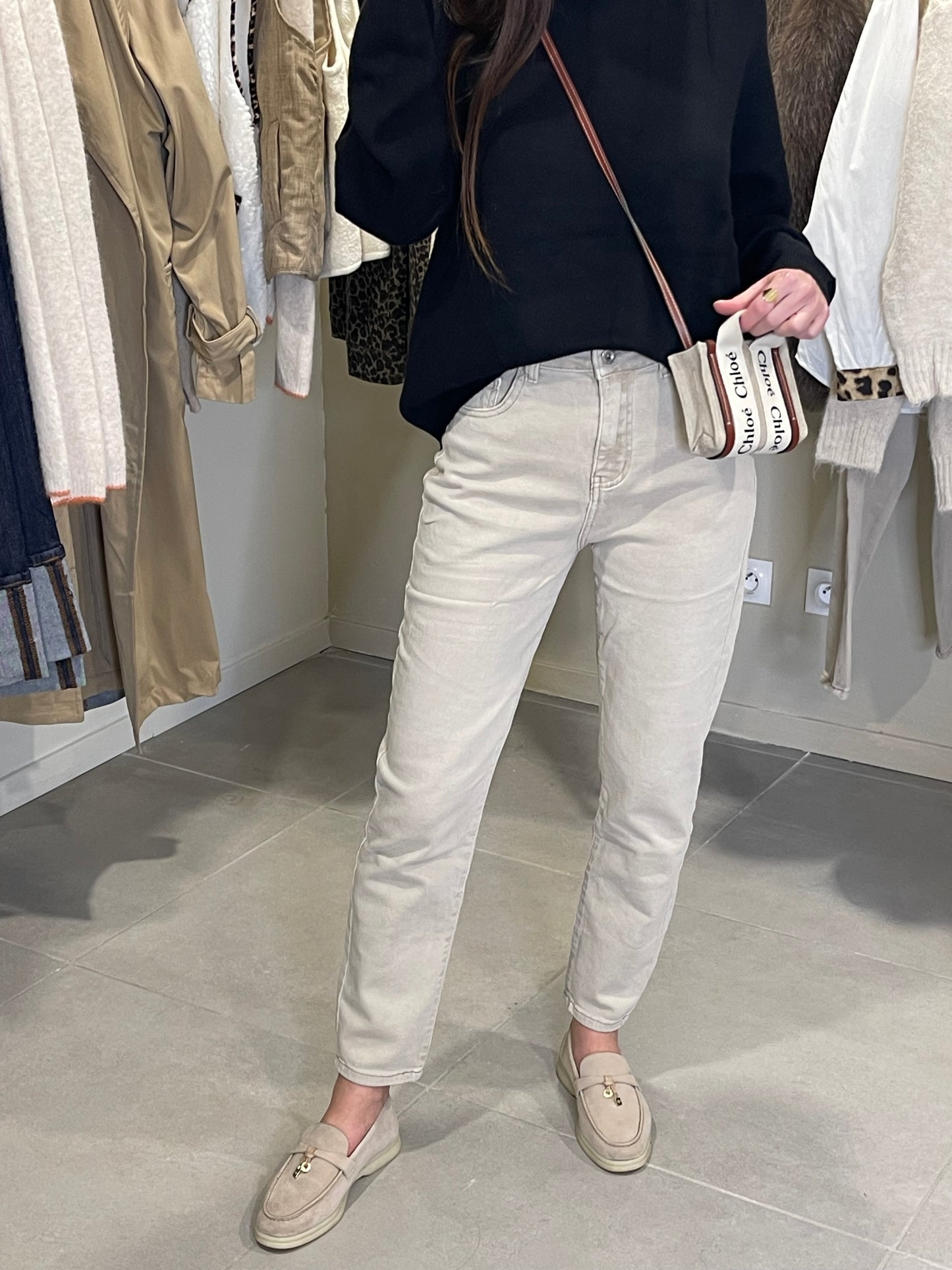 Jean beige