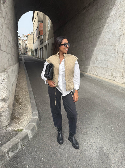 Veste matelassé sans manche