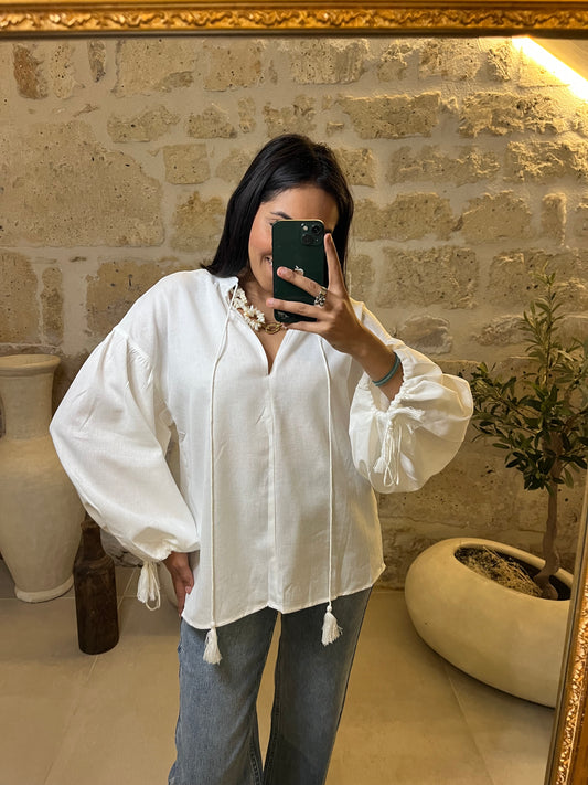 Blouse blanche
