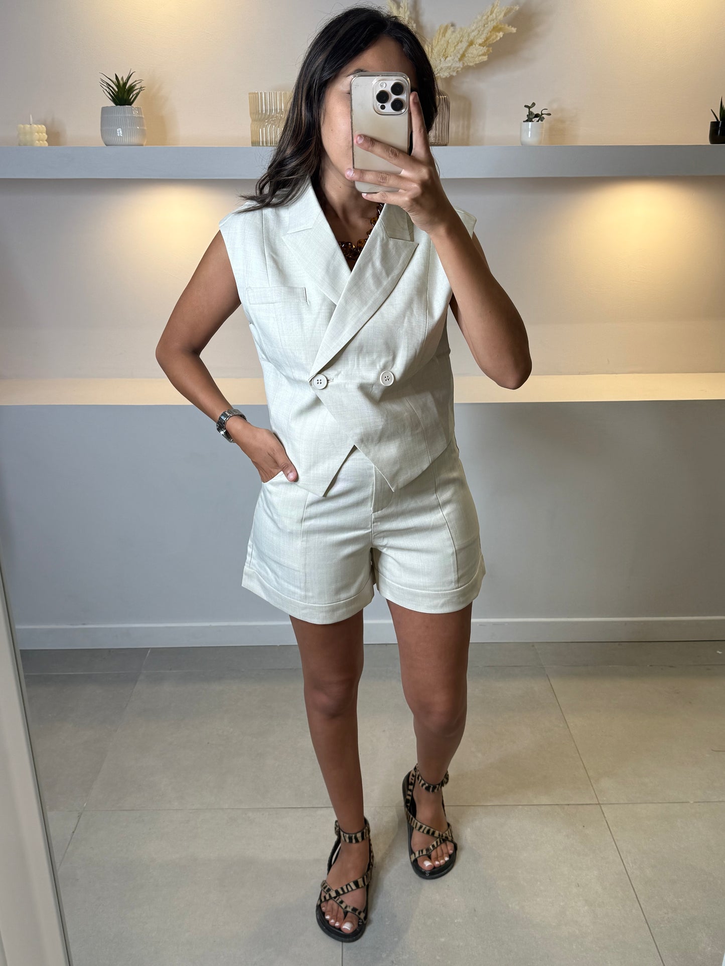 Ensemble blazer deux pièces