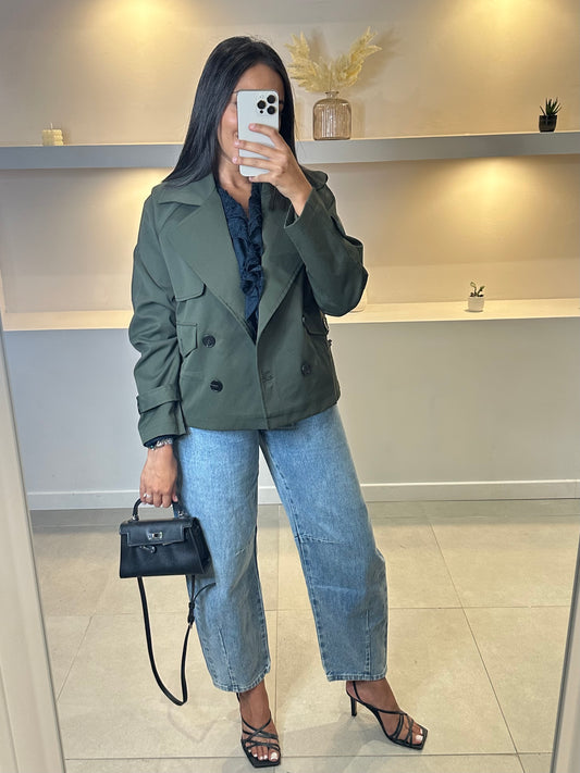 TRENCH COURT KAKI
