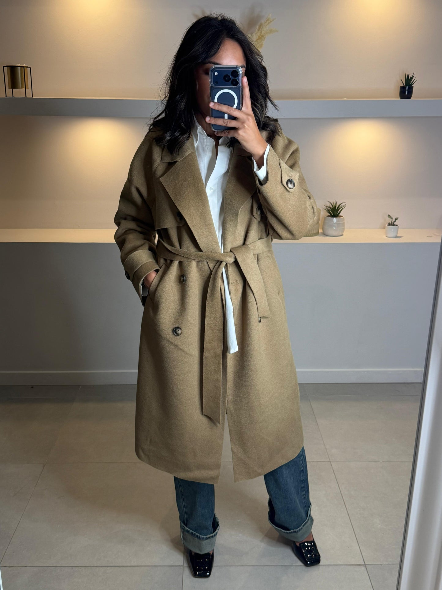 Trench effet Cotton