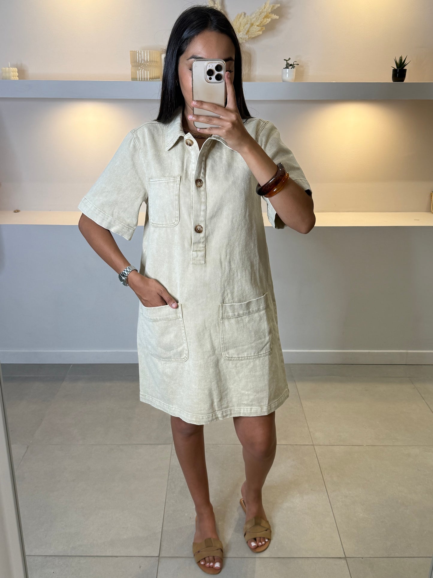 Robe en jean