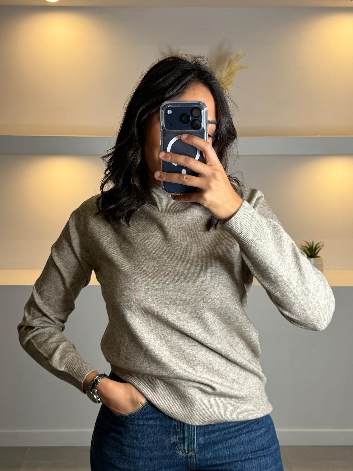 Pull maille fine