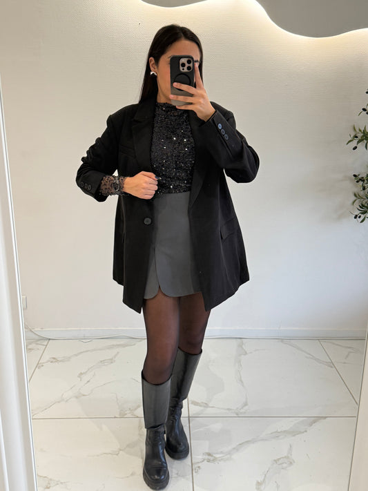 Haut en sequin