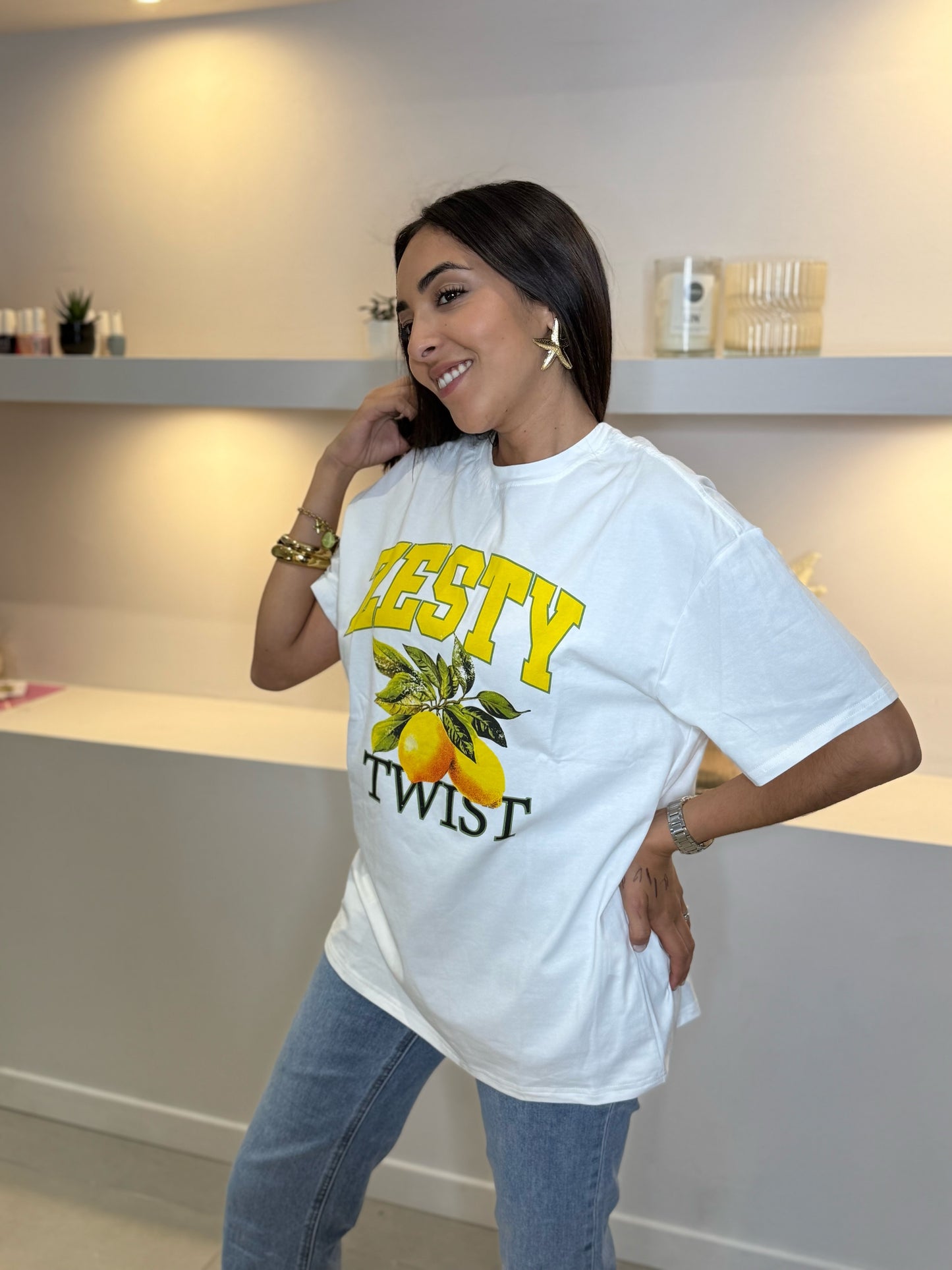 T-shirt ZETY citron