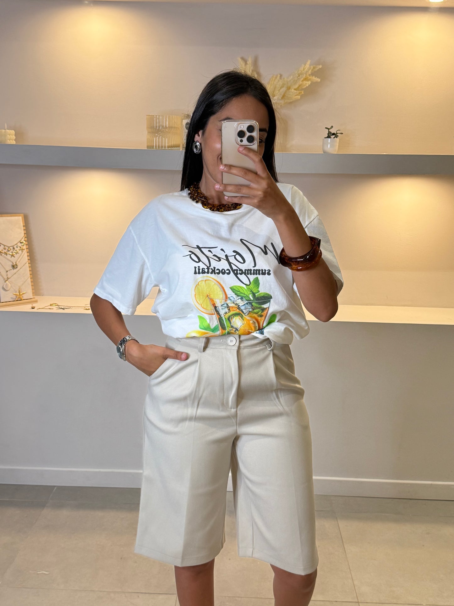 Short à pince